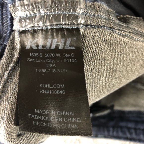 Women's Kuhl Danzer Quinn Dark Wash Denim High Performance Jeans. Size 12 Long. - Picture 13 of 16